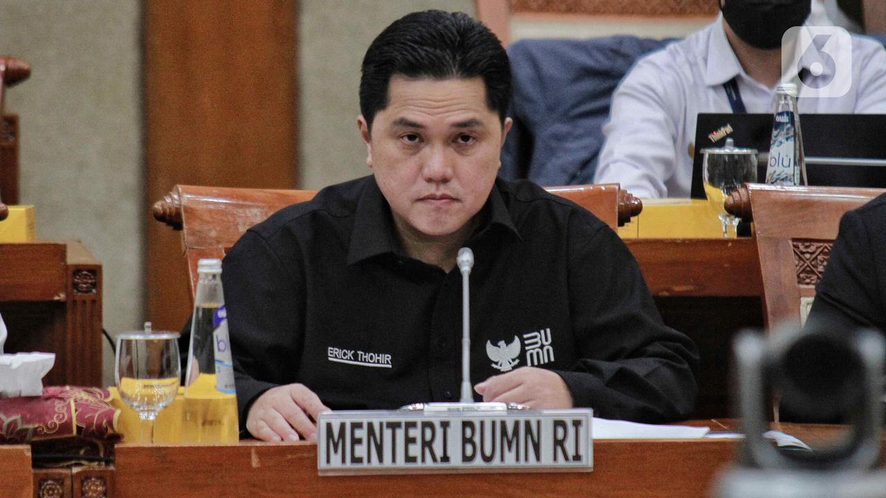 Menteri BUMN Erick Thohir Evaluasi Kinerja Kerja dengan DPR