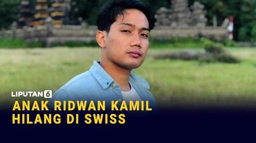 VIDEO: Emmiril Kahn, Anak Ridwan Kamil Hilang Saat Berenang di Swiss