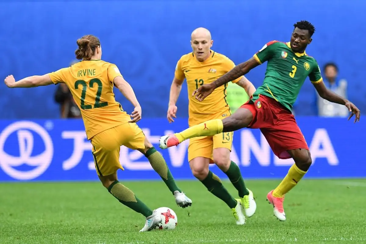 Australia Vs Kamerun (AFP/Kirill Kudryavtsev)