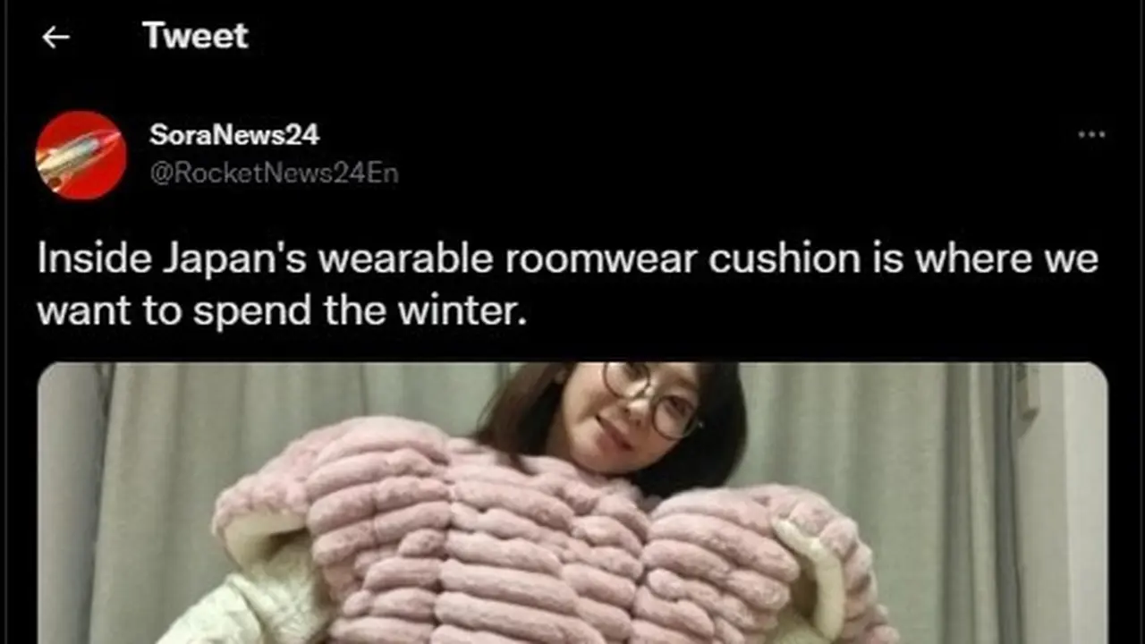 Bantal unik yang ada di Jepang.