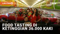 AIR ASIA AJAK PENUMPANG CICIP MENU SANTAN BERJAMAAH DI ATAS KETINGGIAN 36RIBU KAKI