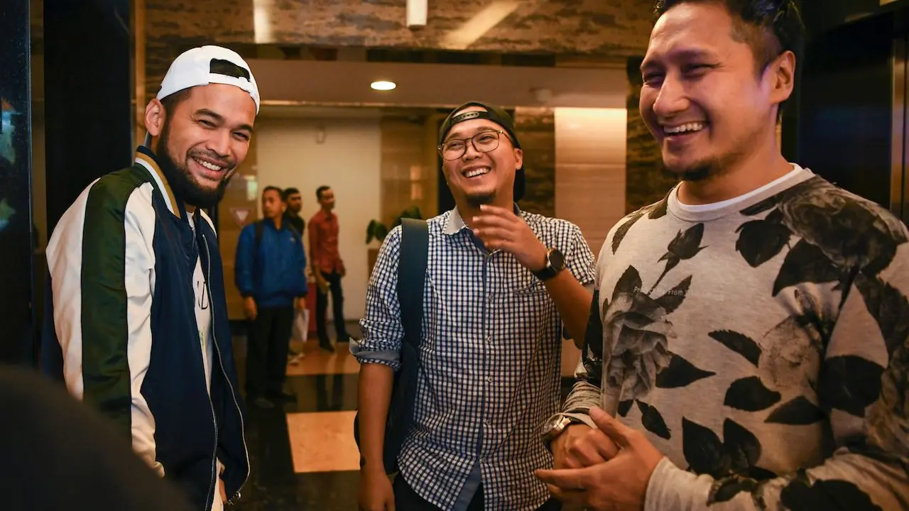 Teuku Wisnu bersama dengan Arie K Untung