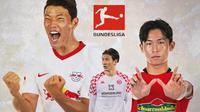 Bundesliga - Hwang Hee-Chan, Ji Dong-won, Jeong Woo-yeong (Bola.com/Adreanus Titus)