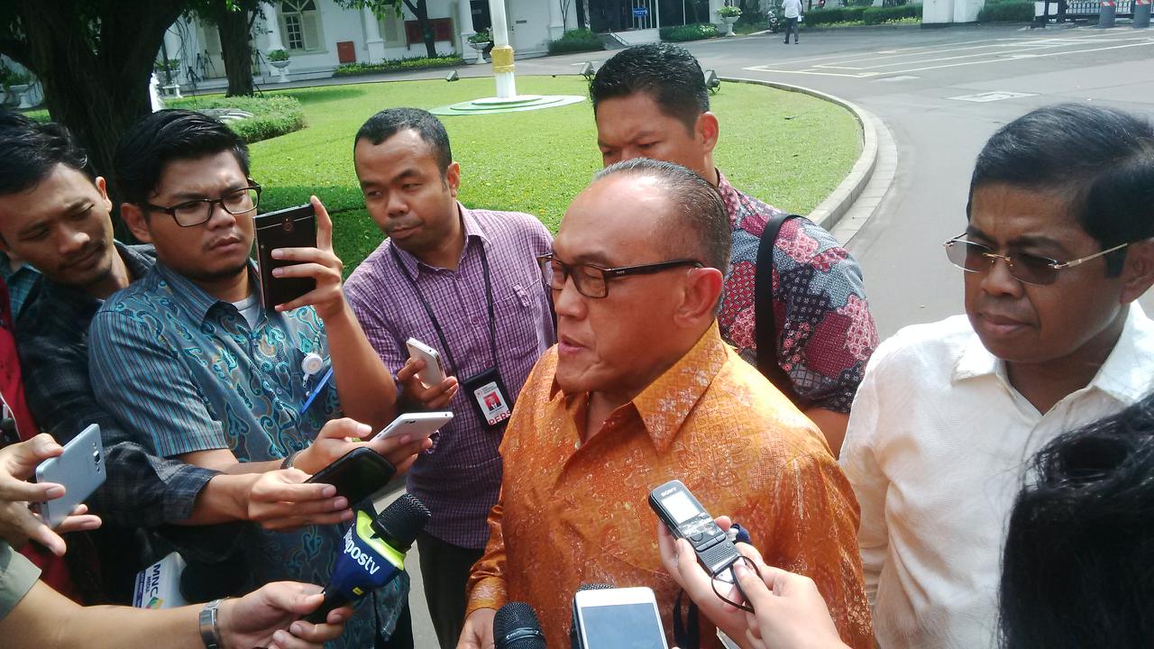 Ical Temui Jokowi di Istana