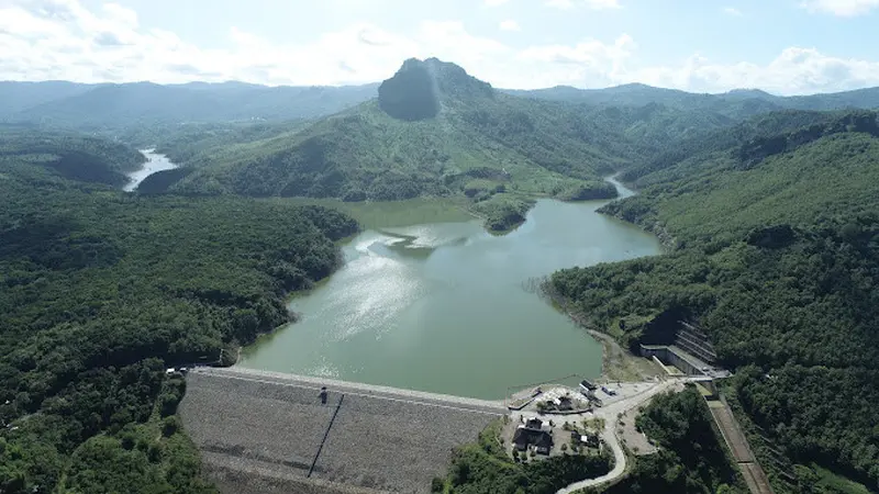 Waduk Bendo di Kabupaten Ponorogo, Jawa Timur