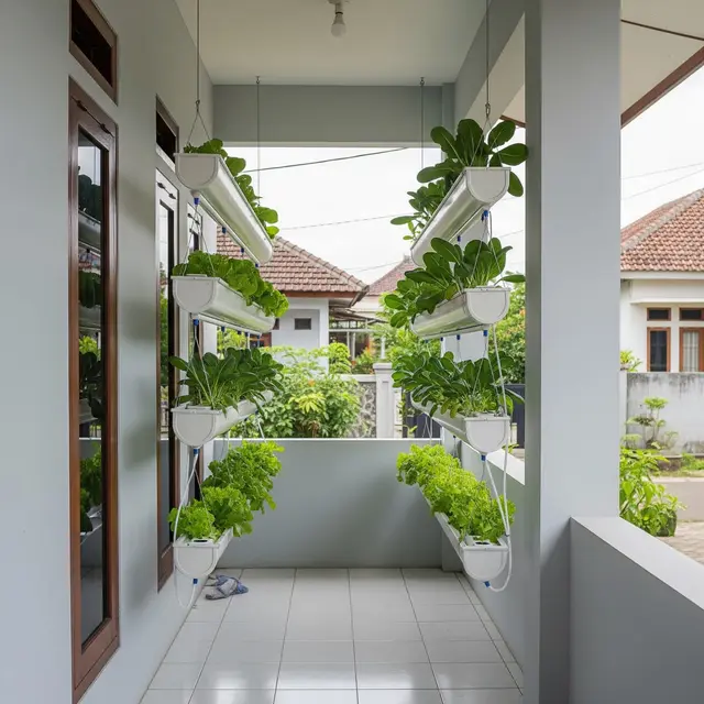 9 Ide Hidroponik Kreatif Pakai Talang Air Bekas Jadi Kebun Modern, Solusi Lahan Terbatas