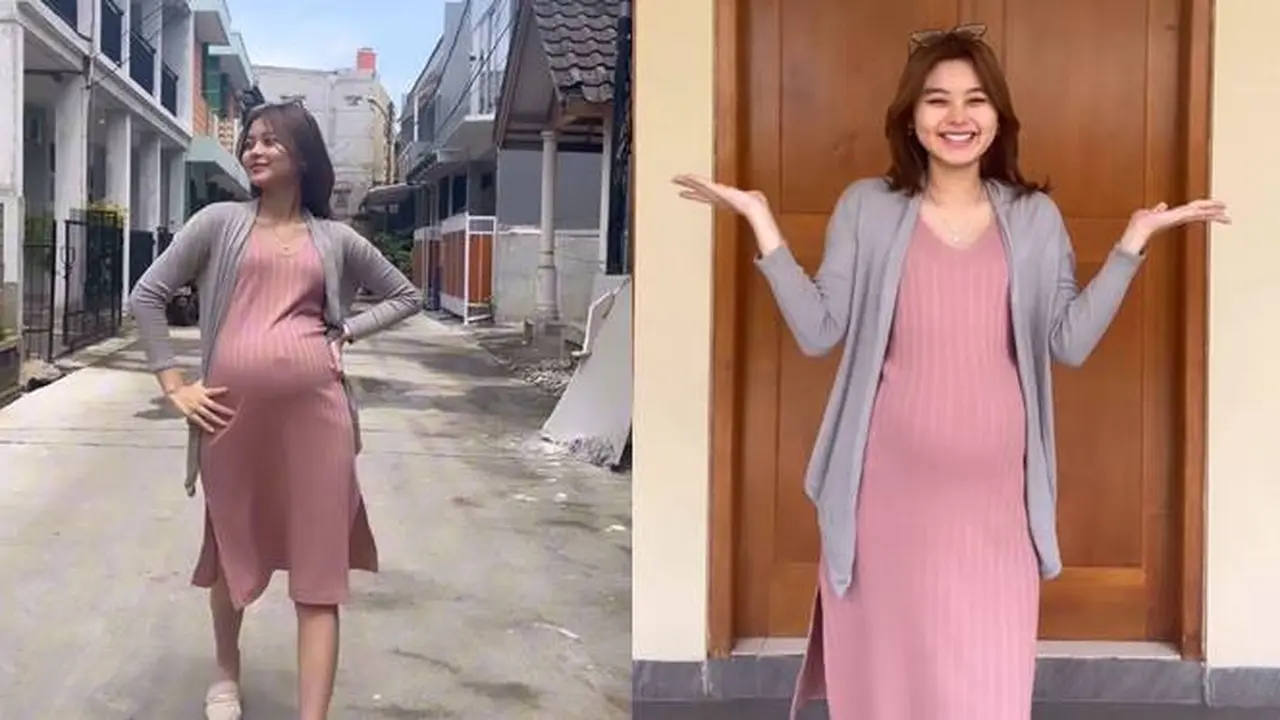 7 Potret Baby Bump Cesen Istri Marshel Widianto yang Kini Makin Besar