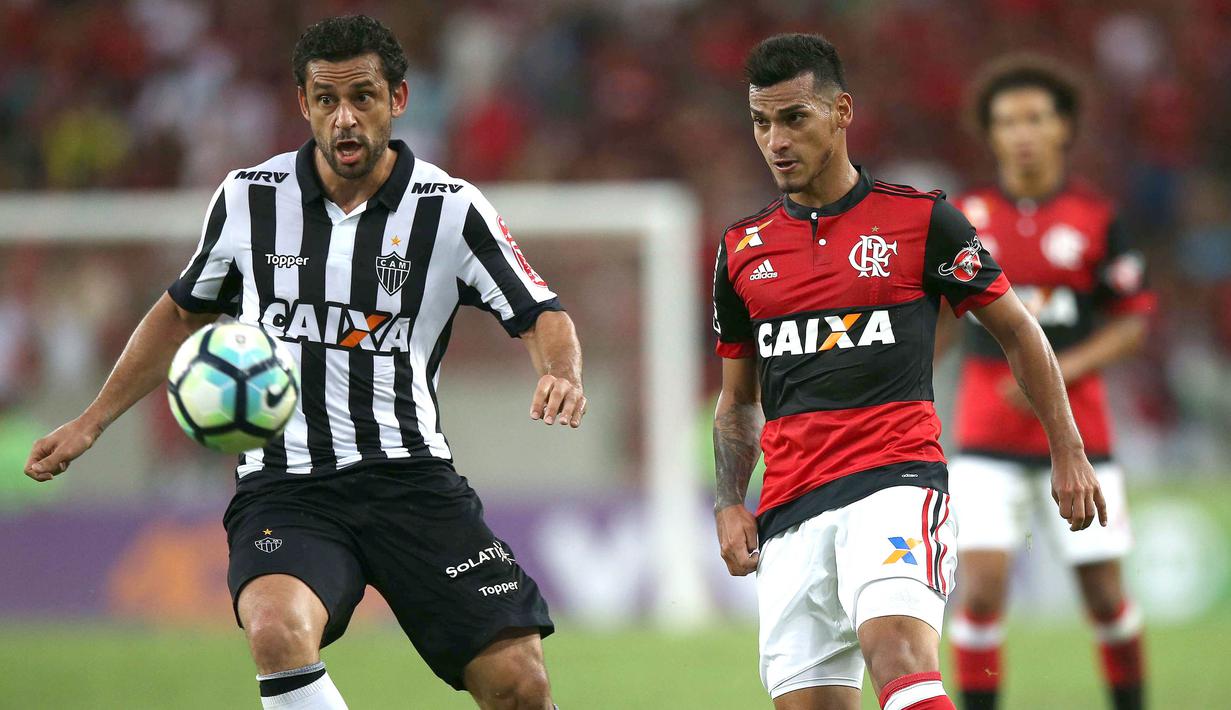Kini Fred membela Atletico Mineiro, tahun lalu sempat menjadi top scorer tetapi musim ini performanya menurun karena minim kesempatan bermain. (EPA/Marceloa Sayao)