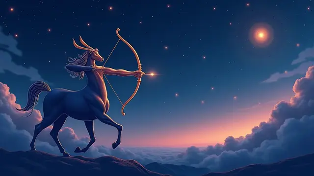 logo zodiak sagitarius