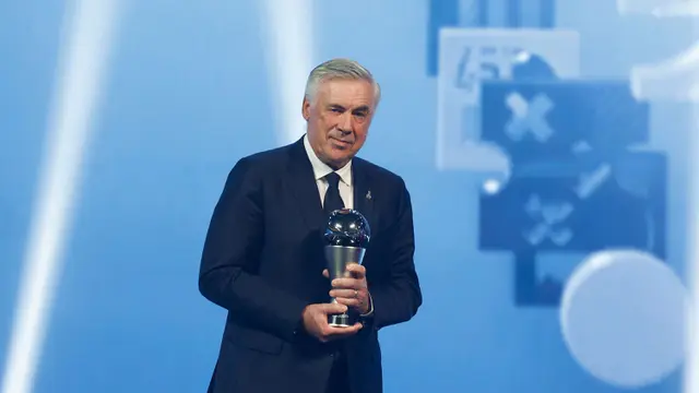 Foto: Dominasi Real Madrid Bawa Carlo Ancelotti Raih Penghargaan Pelatih Terbaik FIFA 2024