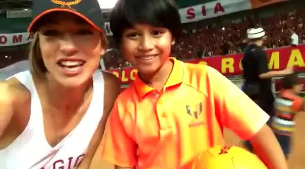 Inilah video yang diliput oleh tim official AS Roma saat mereka menyambangi Indonesia, pada 25 hingga 26 Juli 2015