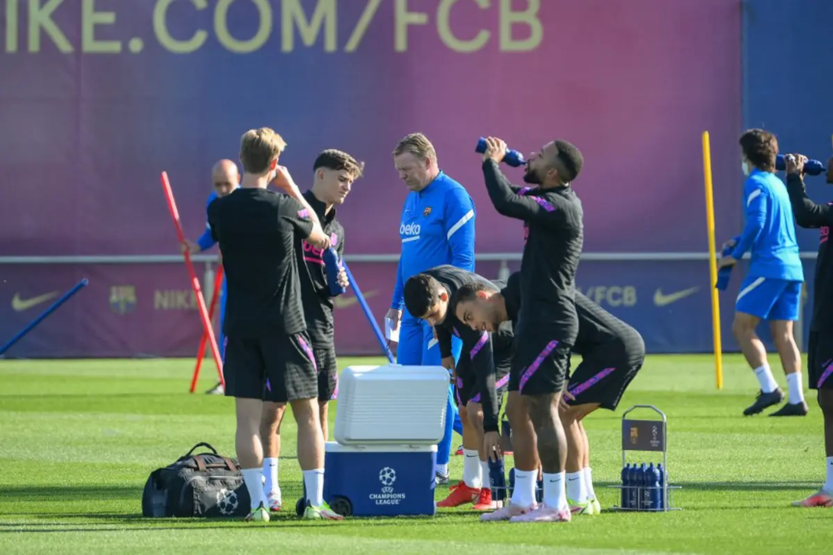 FOTO: Barcelona Siap Duel Lawan Dynamo Kiev di Liga Champions