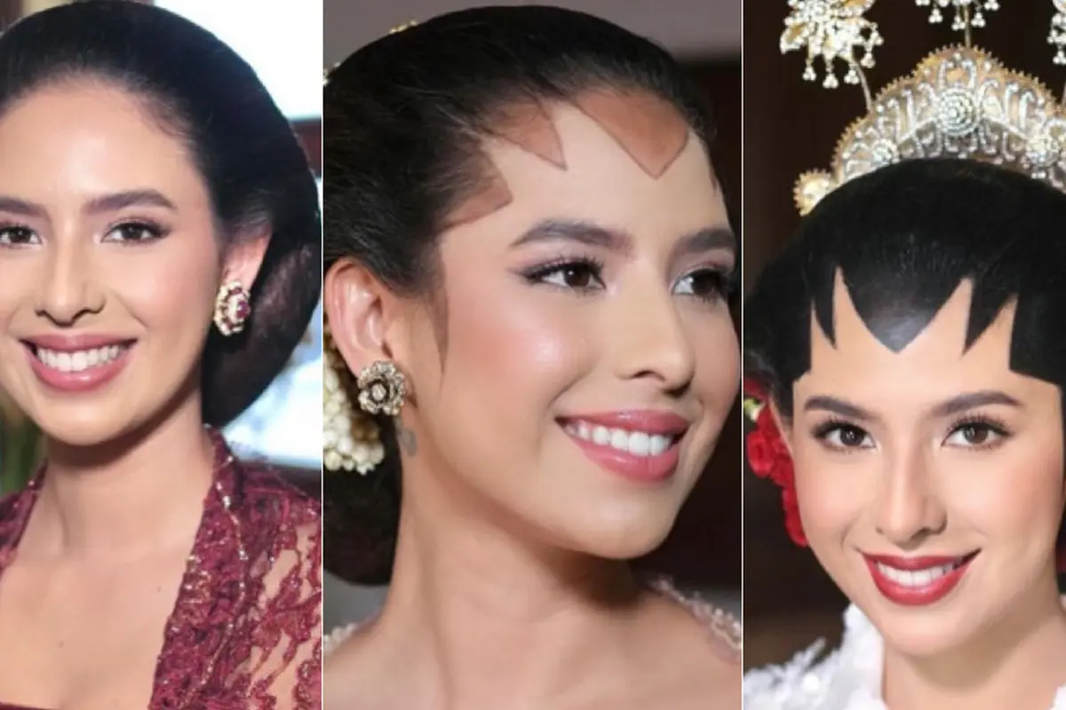 Nadine Kaiser Putri Susi Pudjiastuti saat Menikah