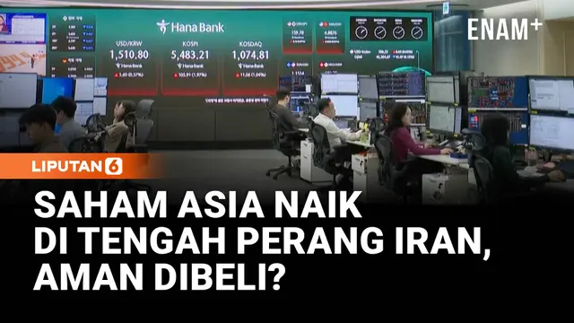 Saham Asia Menguat Di Tengah Ketegangan Iran dan Kenaikan Harga Minyak