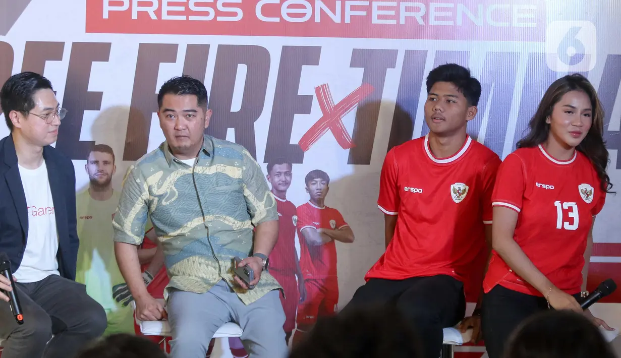 Garena, developer dan publisher game global terkemuka, resmi berkolaborasi dengan PT Garuda Sepak Bola Indonesia (GSI). (Liputan6.com/Herman Zakharia)
