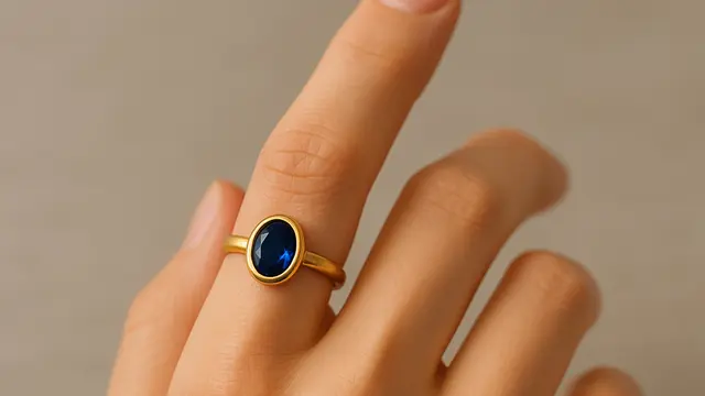Model Cincin Emas untuk Jari Telunjuk/Ilustrasi gambar oleh AI