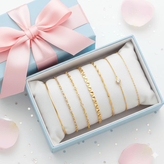 Model Gelang Emas Gram Kecil untuk Kado. Gemini