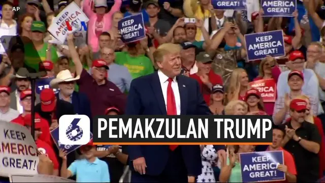 VIDEO: Presiden Trump Tolak Penyelidikan Pemakzulan