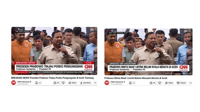 Cek fakta Presiden Prabowo minta warga Aceh keroyok Bahlil