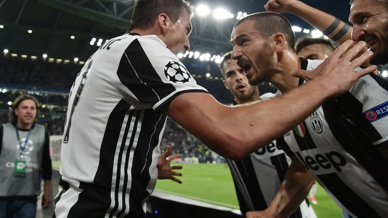 Mario Mandzukic (Juventus v AS Monaco)