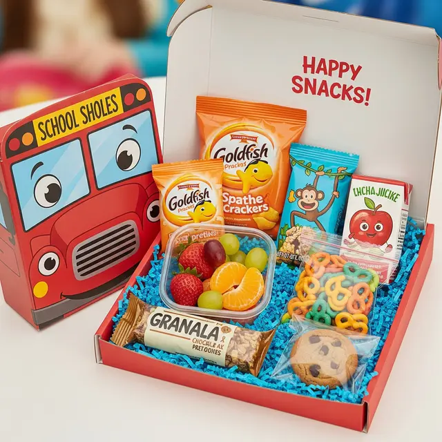 Parcel Snack Warna-warni untuk Anak TK dan SD/Gemini AI