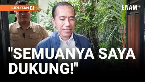 VIDEO: Jokowi Enggan Dikaitkan dengan Kandidat Ketum PPP