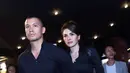 Keduanya terlihat serasi dengan mengenakan busana hitam. (Nurwahyunan/Bintang.com)