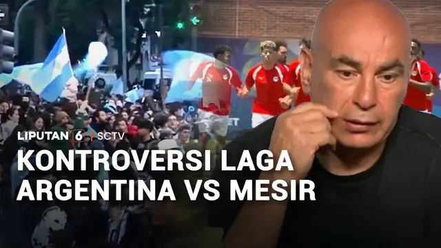 Drama Argentina vs Mesir! Pelatih Mesir Kecam Wasit dan FIFA