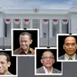 Banner Infografis Wajah Baru dan Lama di Reshuffle Kabinet. (Liputan6.com/Trieyasni)