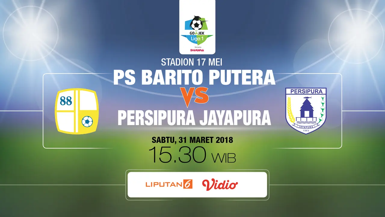Prediksi  PS Barito Putera Vs Persipura Jayapura
