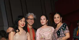 Untuk pertama kalinya, Andien Aisyah tampil dalam balutan lehenga, pakaian tradisional India yang sarat dengan detail bordir rumit dan mewah. [@andienaisyah].