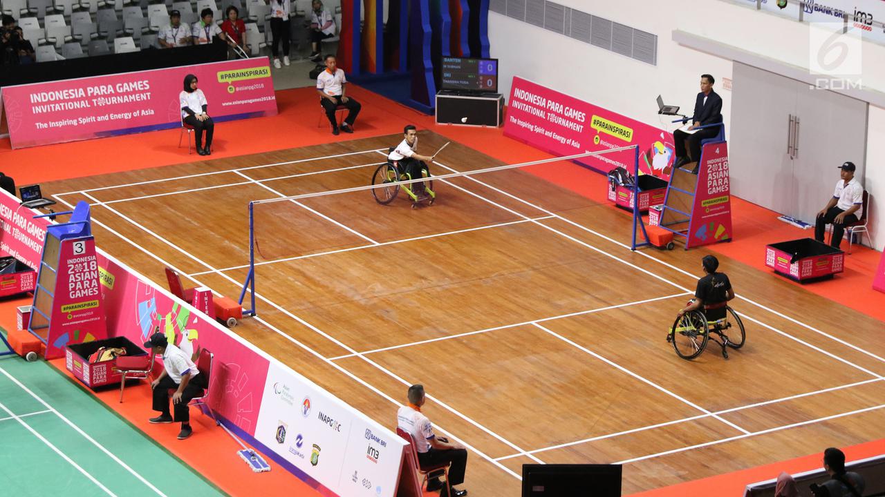 Atlet Disabilitas pada Indonesia Para Games Invitational Tournament