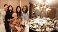 Potret Maia Estianty buka puasa bareng 3 calon mantu, Alyssa Daguise, Syifa Hadju dan Tissa Biani. (sumber: Instagram/beril_photo)