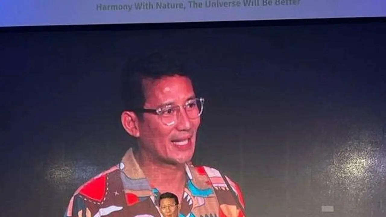 Sandiaga Uno di Earth Festival 2022