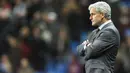 Manchester City's manager Mark Hughes during their Premier League match against Newcastle at City Of Manchester Stadium in Manchester, on January 28, 2009. AFP PHOTO/Glyn Kirk