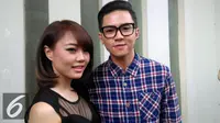 Rafael Smash dan Steffy eks Cherrybelle [Foto: Fachrur Rozie/Liputan6.com]