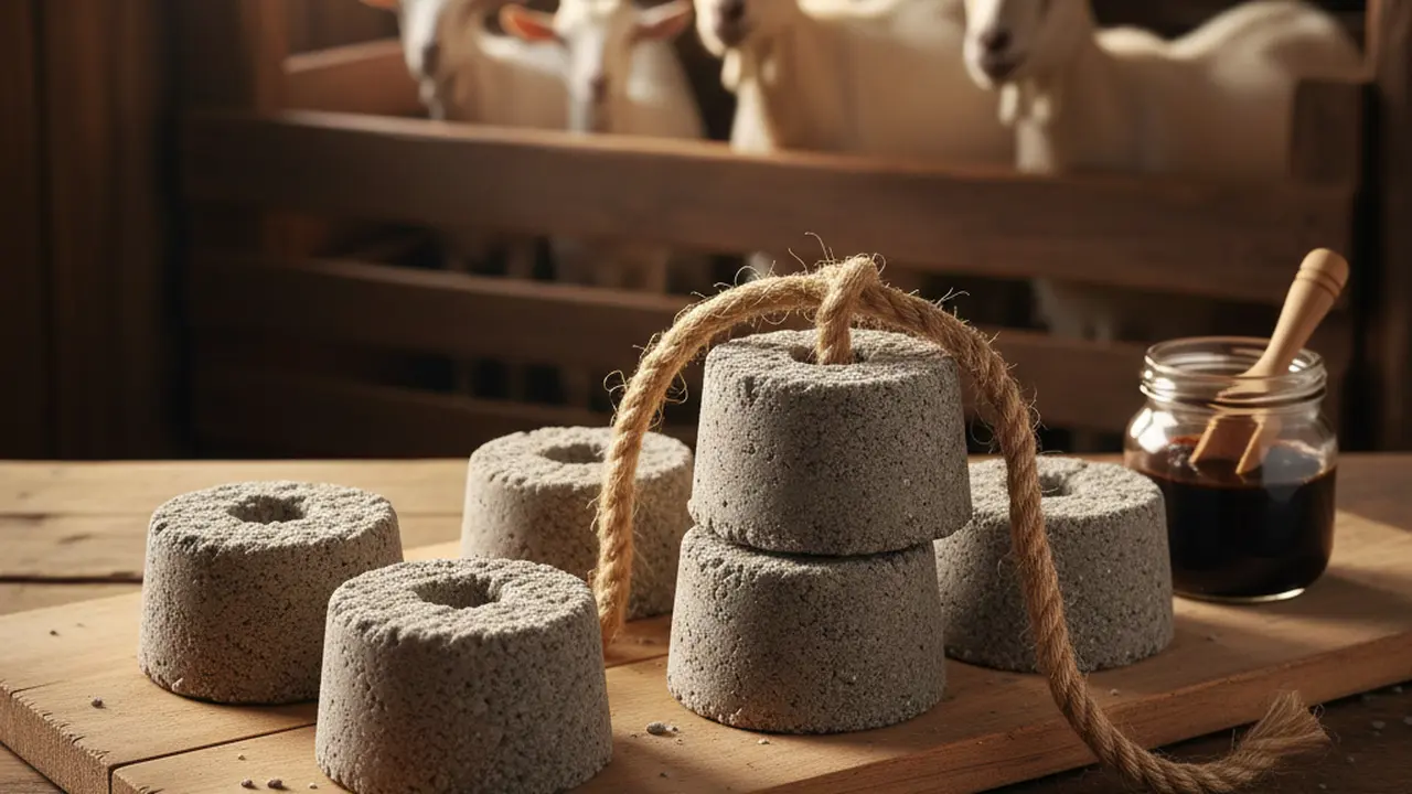 Cara Bikin Mineral Block Rumahan untuk Kambing. AI