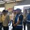 Menteri Lingkungan Hidup (LH), Hanif Faisol Nurofiq saat meninjau Rest Area 88B Tol Cipularang, Jawa Barat. (Istimewa)