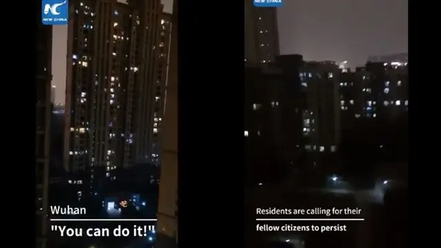 Viral Video Semangat Warga Wuhan Ditengah Virus Corona, Bikin Haru
