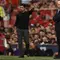 Manajer Arsenal Mikel Arteta dan Manajer Manchester United (MU) Erik ten Hag.&nbsp;(Oli SCARFF / AFP)