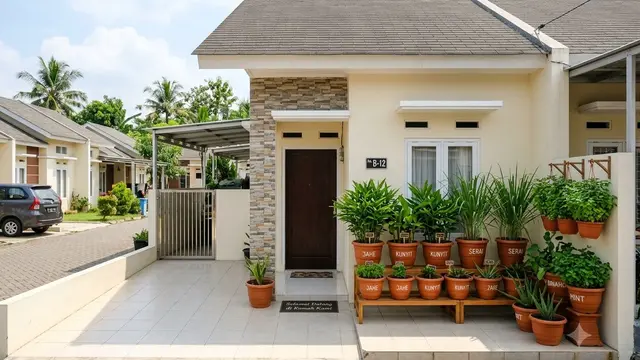 Ide Taman Kecil Murah Meriah untuk Rumah Subsidi