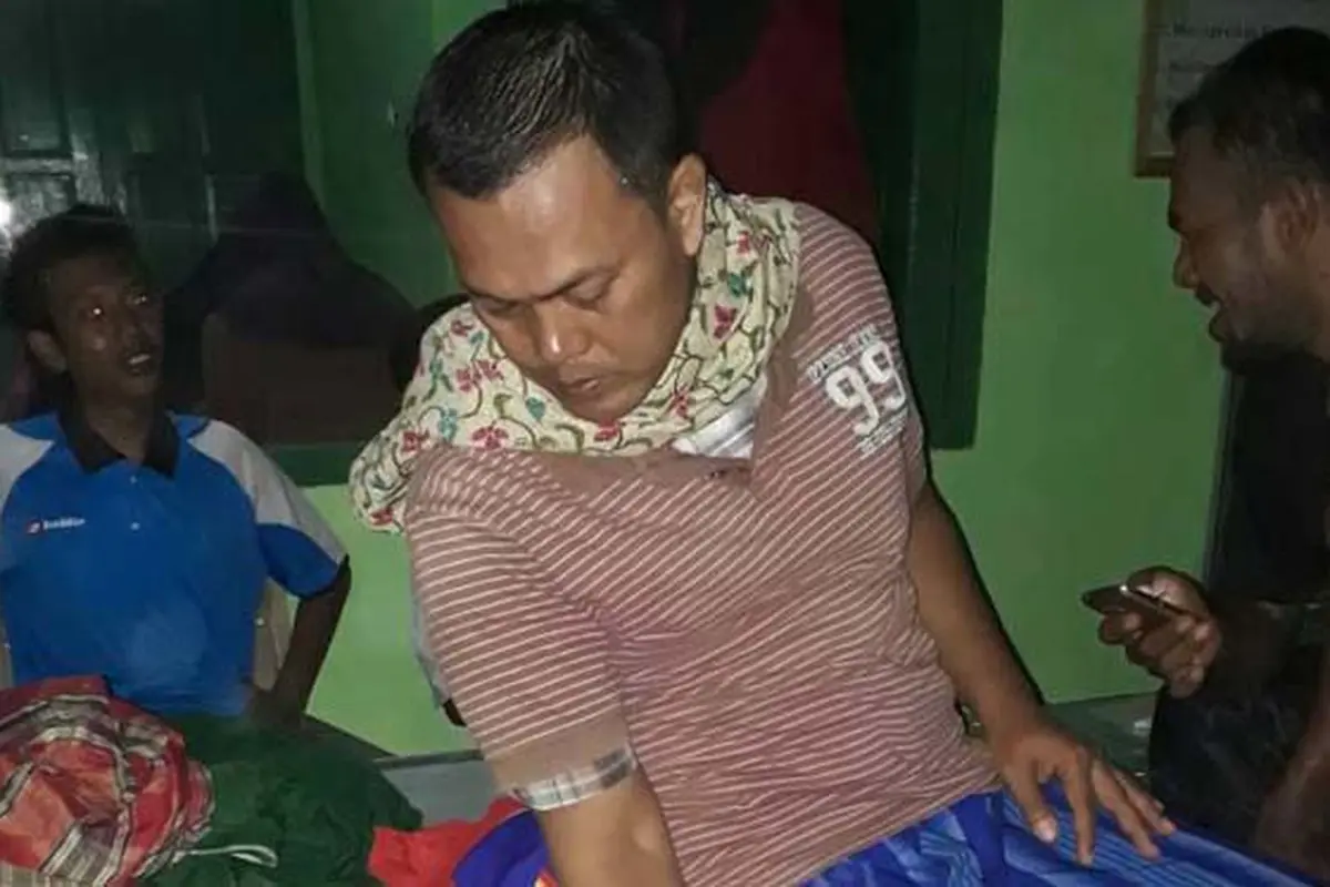 kapal terbakar
