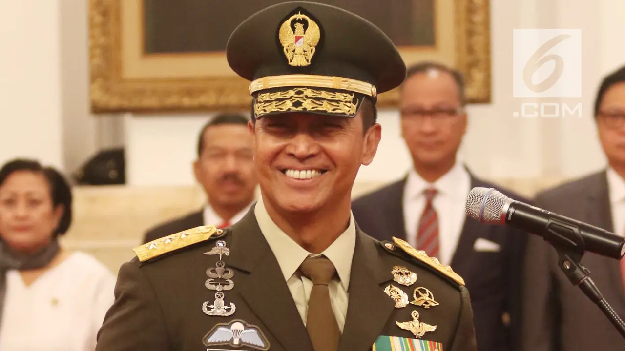Jokowi Resmi Lantik Andika Perkasa Jadi KSAD