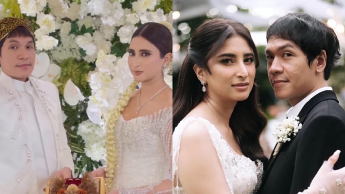 6 Potret Pernikahan Raka Cyril Gitaris Vierratale, Intip Tampilan Sang Istri saat Akad dan Resepsi Kenakan Kebaya hingga Gaun Indah