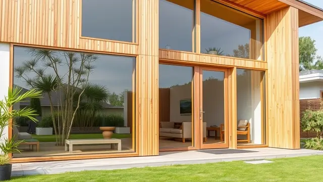 Rumah Bambu Konsep Modern