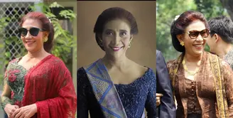 Susi Pudjiastuti dikenal sebagai sosok perempuan yang kerap tampil nyentrik. Meski demikian, ia tetap terlihat ayu saat mengenakan kebaya. Seperti apa potretnya? [@susipudjiastuti115]