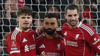 Hasil Piala FA Tadi Malam: Pesta di Anfield! Liverpool Bungkam Brighton 3 Gol tanpa Balas