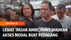 Kegiatan kampanye Calon Presiden nomor urut 1, Anies Baswedan, diisi dengan berdialog bersama pedagang Pasar Inpres Kota Lubuklinggau, Sumatra Selatan. Dalam kesempatan itu, Anies pun menjanjikan akses permodalan bagi pedagang kecil dalam program Pas...