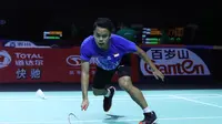 Tunggal putra Indonesia, Anthony Sinisuka Ginting. (Dok. Badminton.org)