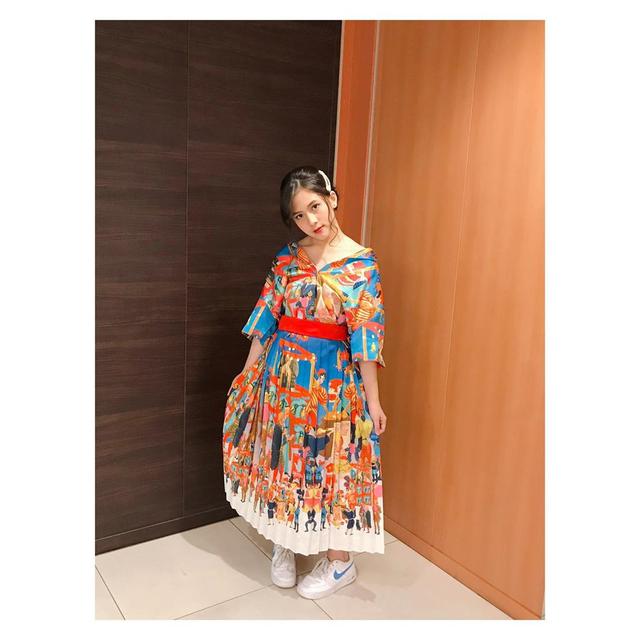 Gaya Zara JKT48 di Kyoto International Film And Art Festival (sumber: instagram/@jkt48.zara)